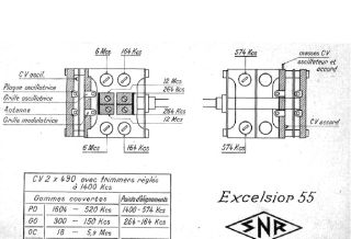 Blocs Accord Excelsior55 schematic circuit diagram